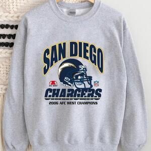 San Diego Chargers 90s NFL Football Fan Sweatshirt